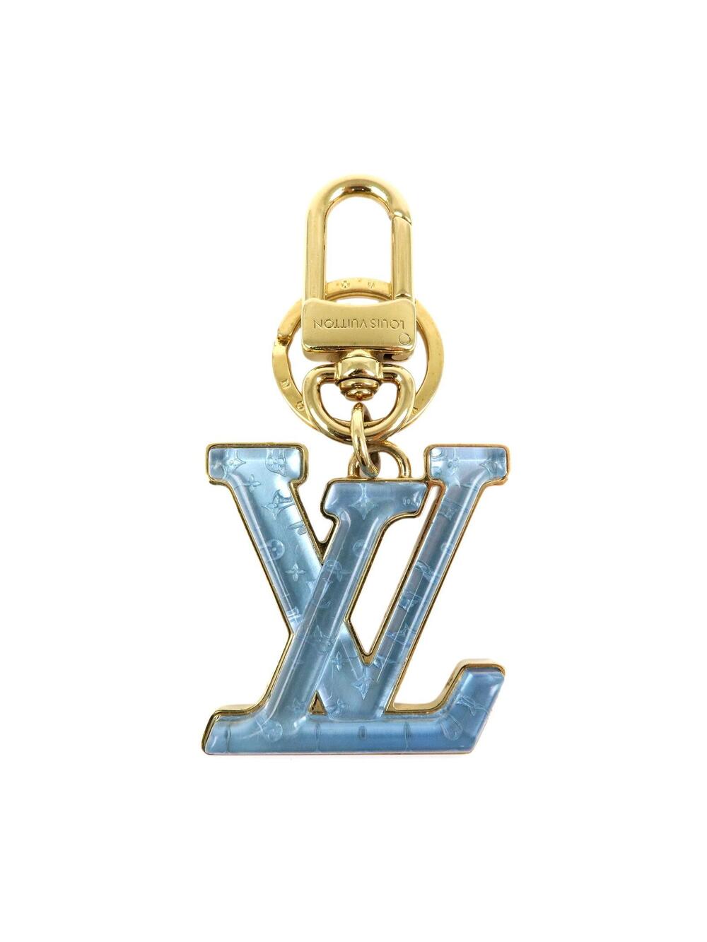 Louis Vuitton Lv Gloss Metal Key Ring #365212L34B